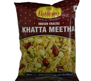 Haldiram’s Khatha Meetha Namkeen – Sweet & Tangy, 25 g Pouch