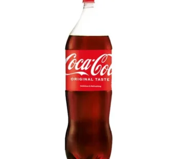 Coca Cola Original Taste Soft Drink – Refreshing, 1.25 liter Bottle