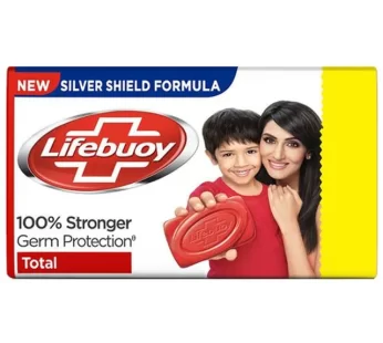 Lifebuoy Total Soap, 100% Stronger Germ Protection, New Silver Shield Formula, 46 g