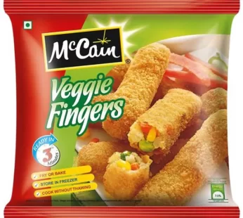 McCain Veggie Fingers – Veggie Delight With Corn, Carrot & Peas, 400 g