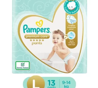 Pampers Premium Care Diapers – Large, 13 pcs
