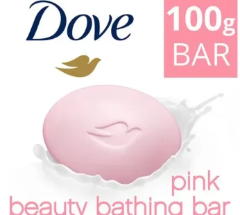 Dove Pink Rosa Beauty Bathing Bar, Has 1/4th Moisturizing Cream, 100 g