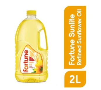 Fortune Sunlite – Refined Sunflower Oil, 2 L Pet Bottle