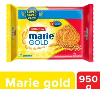 Britannia Marie Gold Biscuit – Crunchy, Light, Zero Trans Fat, Ready To Eat, 950 g