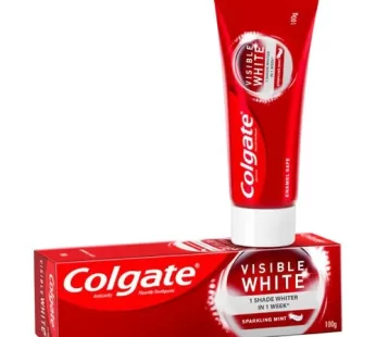 Colgate Visible White Toothpaste – Sparkling Mint, 100 g