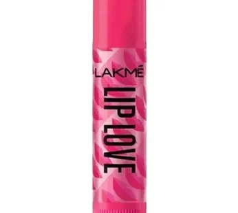 Lakme Lip Love SPF 15 Lip Balm – For Soft Lips, 4.5 g Strawberry
