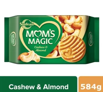 Sunfeast Mom’s Magic – Rich Cashew Almond Cookies 584 g Pouch