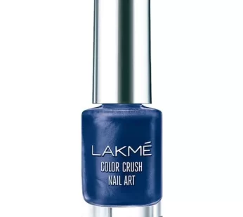 Lakme Color Crush Nail Art – M6, Navy Blue, 6 ml
