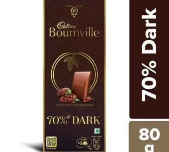 Cadbury Bournville Rich Cocoa 70% Dark Chocolate Bar 80 g