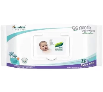 Himalaya Gentle Baby Wipes – With Aloe & Indian Lotus, 72 pcs Pouch