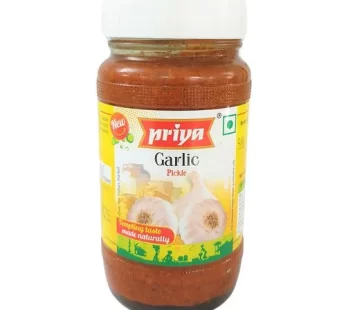 Priya Pickle Garlic 500 g Bottle