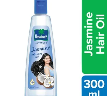 Parachute Advansed Jasmine Coconut Hair Oil With Vitamin E – Non-Sticky For Healthy Shiny Hair 300 ml