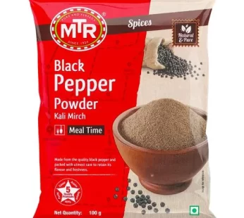 MTR Powder Black Pepper 100 g Pouch