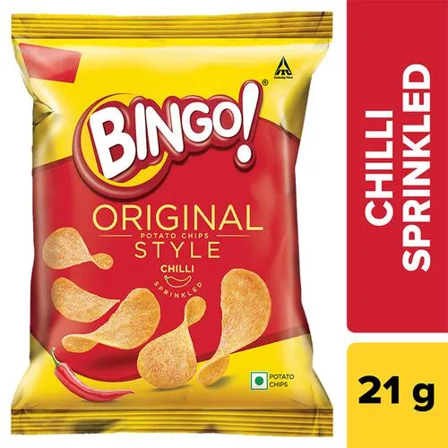 Bingo! Potato Chips – Original Style Chilli 21 g