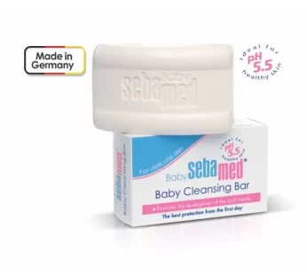 Sebamed Sebamed Baby Cleansing Bar |Ph 5.5 | With Panthenol|No tears & Soap Free bar| For Delicate skin 100 g Carton