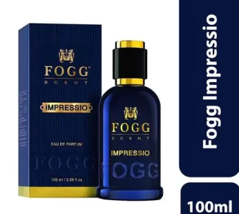 Fogg Impressio Scent Eau De Parfum Men’s Perfume – Long-lasting Fresh & Soothing Fragrance 100 ml
