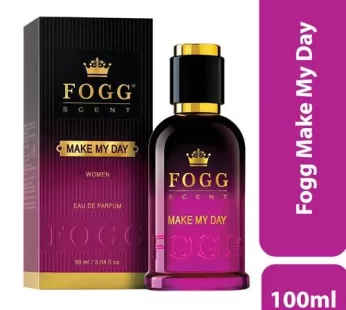 Fogg Make My Day Scent Eau De Parfum Women’s Perfume – Long-lasting Fresh & Floral Fragrance 100 ml