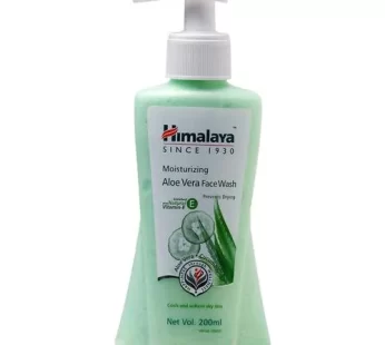 Himalaya Moisturizing Aloe Vera Face Wash, 200 ml