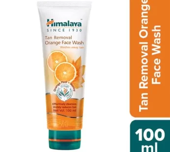 Himalaya Tan Removal Orange Face Wash, 100 ml