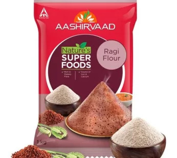 Aashirvaad Nature’s Super Foods – Ragi Flour/Ragi Hittu 1 kg Pouch