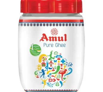 Amul Pure Ghee – High Aroma Rich In Omega 3 Protein & Essential Minerals  200 ml Jar