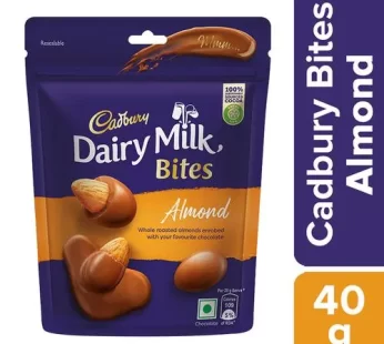 Cadbury Dairy Milk Bites – Almond, Roasted Chocolate Coated 40 g