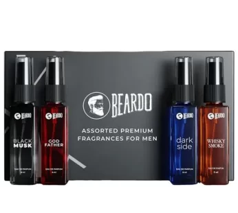 Beardo Assorted Premium Fragrances – Strong Long Lasting For Men 8 ml (Pack of 4)
