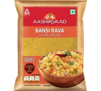 Aashirvaad Bansi Rava – Made From Durum Wheat 1 kg