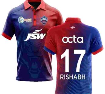 Delhi Cricket Team Jersey 2024 – Rishab Pant 17
