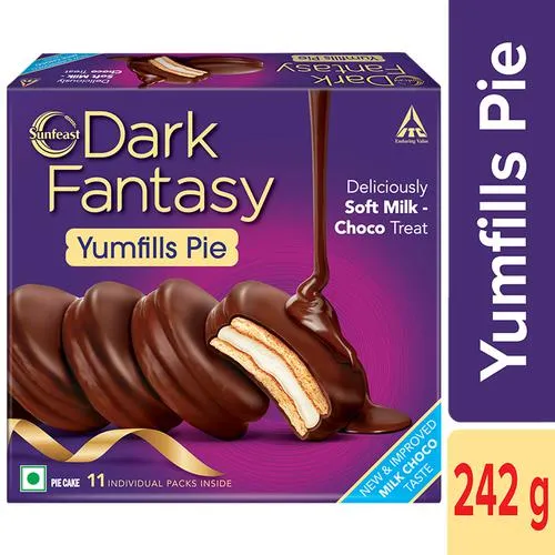 Sunfeast Dark Fantasy – Yumfills Rich Chocolate Pie Cake 242 g