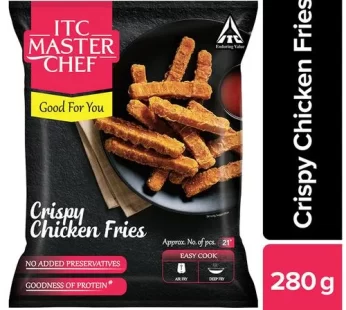ITC Master Chef Crispy Chicken Fries – Non-Veg Frozen Snack Ready To Cook 280 g