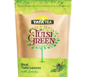 Tata Tea Real Tulsi Leaves With Green Tea 100 g Paper Pouch