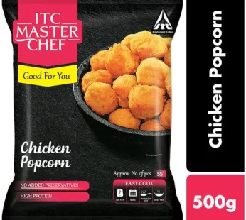 ITC Master Chef Chicken Popcorn – Non-Veg Frozen Snack, Ready To Cook 500 g