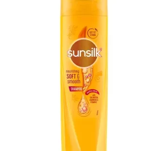 Sunsilk Nourishing Soft & Smooth Shampoo – With Egg Protein Almond Oil & Vitamin C For 2X Smoother & Softer Hair 180 ml
