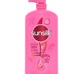 Sunsilk Lusciously Thick & Long Shampoo – With Keratin Yoghurt Protein & Macadamia Oil For 2X Thicker & Fuller Hair 1 L